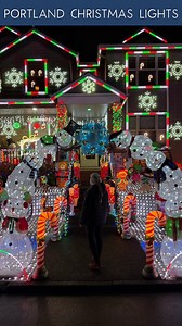 If you are looking for things to do in Portland at Christmas, don’t miss Todd and Michelle’s Winter Wonderland! 📍 19242 SW Indian Springs Rd, Lake Oswego, OR 97035 They do this for every holiday, so make it part of your family tradition or check it out if you are visiting Portland near the holidays. #portlandoregon #winterwonderland #christmaslights #christmasdecor | Live Love Run Travel