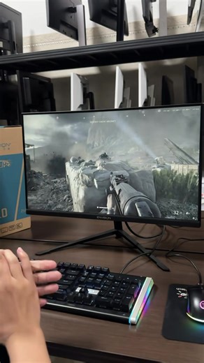 4.3K views · 40 reactions | Gaming Monitor 165Hz Refresh Rate តម្លៃ 85$ ប្រភេទឥវ៉ាន់ថ្មីប្រអប់  សម្រាប់បងៗចង់បាន Monitor រាងស្អាត តម្លៃធូរ ធ្វើការក៏បាន លេងហ្គេមក៏បាន អាចជ្រើសរើស Monitor G2445X បាន | ជី ធី ស៊ី កុំព្យូទ័រ - GTC Computer | Facebook