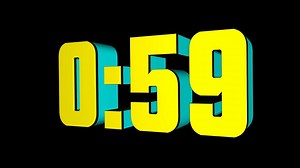 Countdown, Timer, Numbers. Free Stock Video