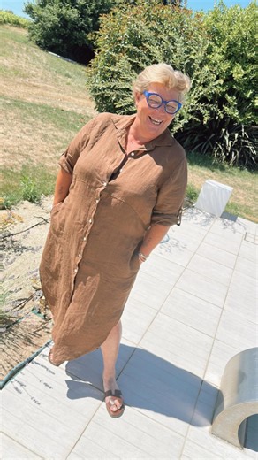 Lili Cocotte | 100 % lin, 100 % stylée, 0 % prise de tête 🤪 Cette petite merveille couleur chocolat est LA pièce qu’il vous faut pour affronter l’été... | Instagram