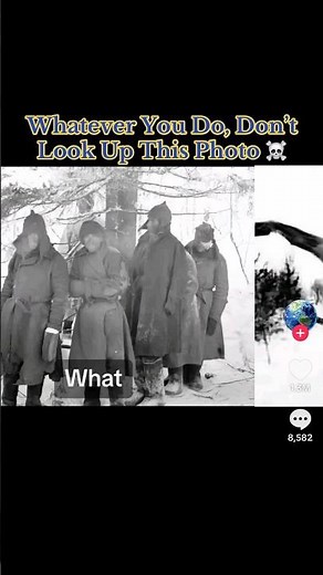 Whatever You Do, Don’t Look Up This Photo ☠️ #disturbing