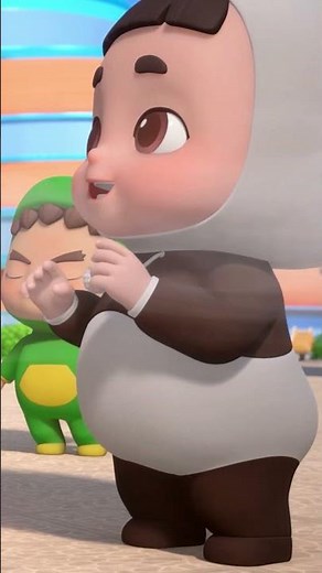 Hot Cross Buns, One a Penny Two A Penny - GoGoBus 🚌 #shorts #nurseryrhymes #kidssong #hooplakidz