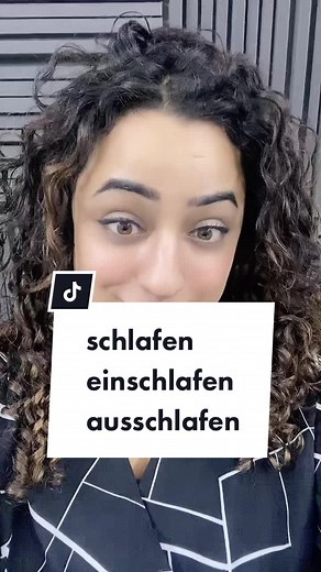 Difference Between Schlafen, Einschlafen, Ausschlafen in German