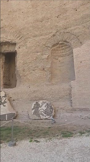 Giant Ancient Baths of Caracalla Rome Italy