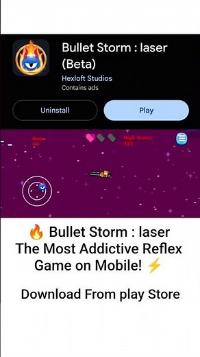 🔥 Bullet Storm: The Most Addictive Reflex Game on Mobile! ⚡