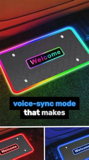 RGB LED Car Floor Mats Ambient Light – Upgrade Your Car Interior!