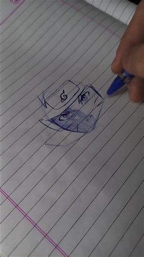 naruto became akatsuki quick sketch #viral #penart