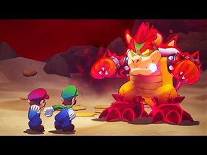 Mario & Luigi Brothership - Full Bowser Boss Fight (HD)