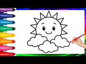 How to draw The Sun | Step By Step for Kids