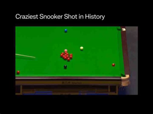 Craziest Shot In Snooker History You've Probably Never Seen