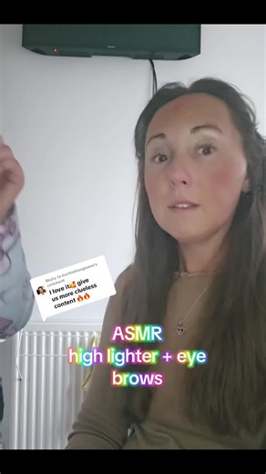 Highlighter and Eyebrow ASMR Night