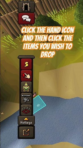 How to Turn-on & Off Shift-Drop in Old School Runescape Mobile #osrs #oldschoolrunescape #runescape