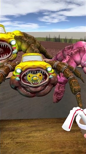 FAT CAR EATER FAMILY VS CAR EATER FAMILY #gmod #nextbot #garrysmod #funny #nextbots #meme