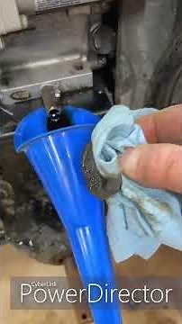 Performing Oil Change On A Poulan Pro Snowblower