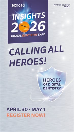 exocad on Instagram: "Lead the digital dentistry revolution! Rise with our heroes in Mallorca at Insights 2026, Apr 30–May 1, for two days of innovation, expert-led sessions, and real-world digital workflow breakthroughs. Secure your ticket today to be part of a global community of digital pioneers! Visit 👉 exoc.ad/insights2026 See you there! #exocad #exocadinsights2026 #DentalCAD #exoplan #exocadART #AIDesign #TruSmileVideo #TruSmilePhoto #exocadexperts #digitaldentistry"