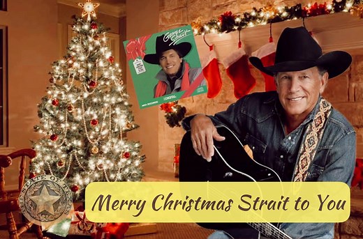 Merry Christmas Strait to You! is the first Christmas album by George Strait released on September 8, 1986 | Stone Cold Country