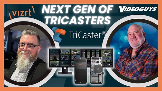 Introducing the Next-Generation of Vizrt TriCaster with TC Mini S & Vi