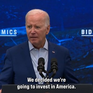 "We passed significant climate legislation that not only moves us away from fossil fuels... but it means we're going to make things and new technology here in America." President Biden in New Mexico today on how #Bidenomics and clean energy are delivering for the planet and people 👏 | League of Conservation Voters