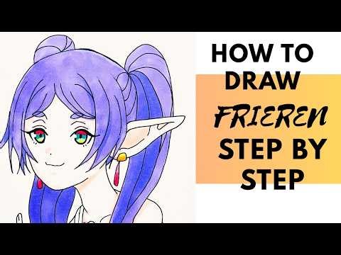 How to Draw and Color Full Body Character in Your Own Style How to Draw Frieren Step by Step