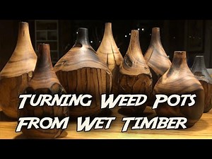 Off the Grid Makes - 43 How to Wood Turn Weed Pots