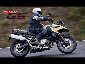 2018 BMW F 750 GS Design and Road Riding Scenes