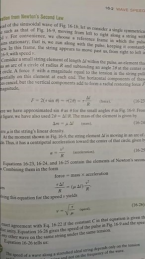 Wave Speed on a Stretched String