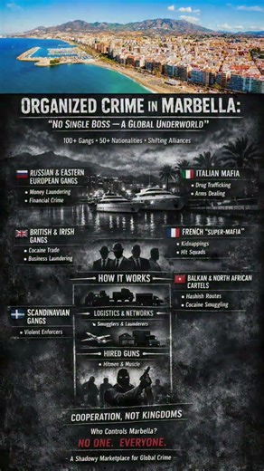 MARBELLA SPAIN AND THE MOB #irish #mafia #ireland #cartels