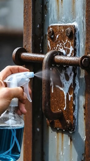 Extreme Rusted Gate Latch Restoration 🔥 | Satisfying Full Surface Clean