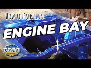 How to Prep & Paint an Engine Compartment