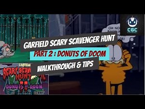 Garfield's Scary Scavenger Hunt 2 (2021 Walkthrough)