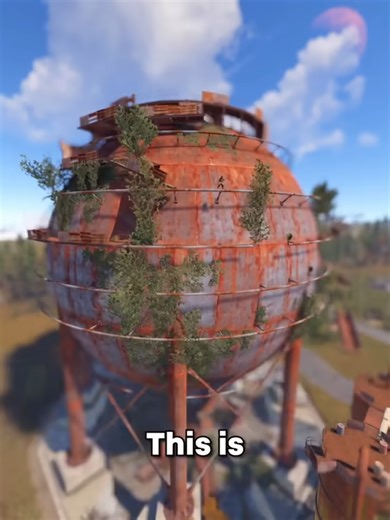 I Turned Dome into a Trap Base/Credits:Memeio #fyp #rust #gaming #Memeio