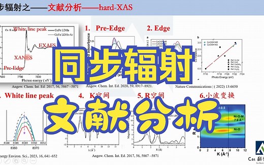 同步辐射——文献分析
