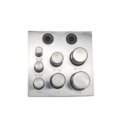 7-piece Round Shape Disc Cutter Set - Precision Jewelry Punch Tool - Etsy
