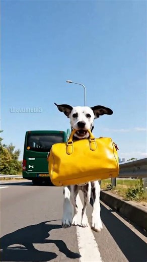 Amazing Dog Saves Bus In Need! #usa #suspense #empathy