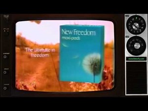1984 - New Freedom Maxi Pads - Motorcycle ride