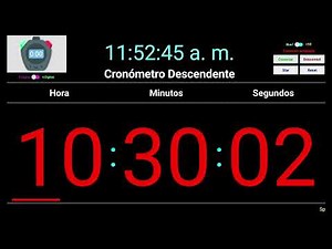 Funcionamiento del cronómetro Sport Control TV