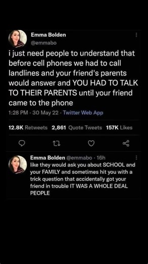 calling friends before cell phones was wild | Subscribe for more #motivation 😊👍