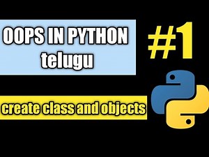 #1 OOP CONCEPT IN PYTHON IN TELUGU | create class and objects | UNQ CODER | OOP SERIES