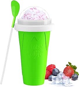 RAUMAXE Slushy Maker - Freeze Mug, Smoothie & Milkshake Cup