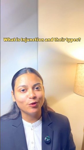 What is Injunction and their types?