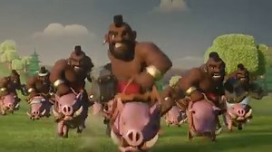 Hog riders are the ultimate warriors. Join them in battle in Clash of Clans! | Clash of Clans
