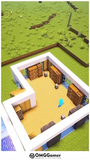 🧱 Modern Made Easy in Minecraft! 🏡✨ Who says modern houses have to be complicated? This easy modern build gives you smooth lines, open spaces, and a stylish aesthetic all in just a few steps! #ModernMinecraft #MinecraftArchitecture #SimpleModernHouse #MinecraftBuildIdeas #QuickBase #MinecraftSurvivalHouse #ModernLivingMC | OMGGamer
