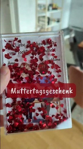 Muttertagsgeschenk 💞Mutter-Tochter Liebe Bild - Geschenk zum Muttertag für Mama