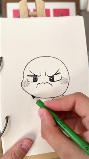 Angry little turtle #Simple sketch tutorial#Simple animal sketches#Copying#Cute stick figu