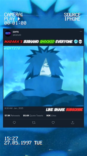 Madara Activates the Blue Susanoo 🔥🥶