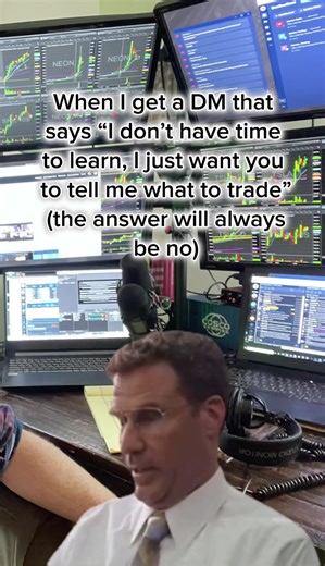 The answer is no. I won’t trade for you. I won’t give you personalized advice as to what you should trade. Mirror trading is a bad idea, too. You should learn a strategy for yourself and my goal is to teach my members my strategy. Give a man a fish and he eats for a day, teach a man to fish, he will eat for a lifetime. Read more about why mirror trading is a bad idea here: https://www.warriortrading.com/why-mirror-trading-is-a-bad-idea/ #daytrader #daytrading #warriortrading #stockstok #beginner