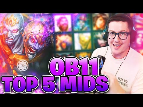 TOP 5 MIDS AND BUILDS TO PLAY IN SMITE 2 - OB11