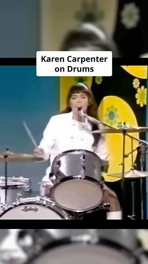 Karen Carpenter one of the best drummers in the world