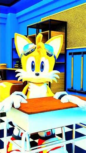 Sonic Sneaky Snack Mission: Epic Classroom Challenge! 🍪🏫 #FunnyCartoons #Sonic