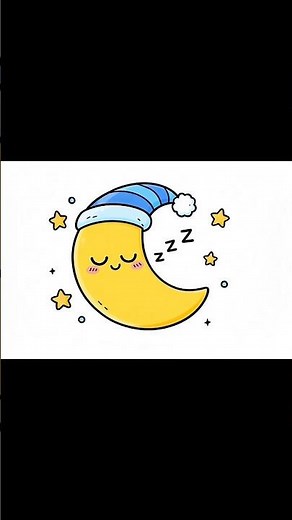 How to draw the moon? #easydrawing